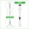 Mind Reader 67" 3-Tier 11-Hook Coat Rack